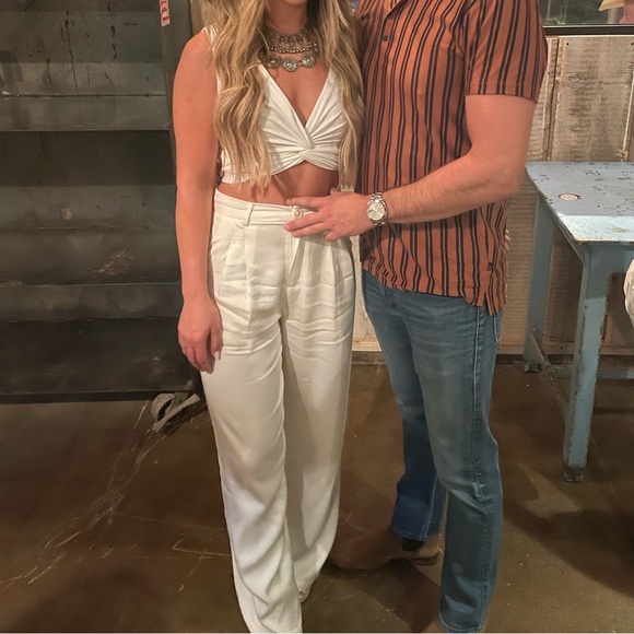 12th Tribe white trousers - Picture 4 of 4